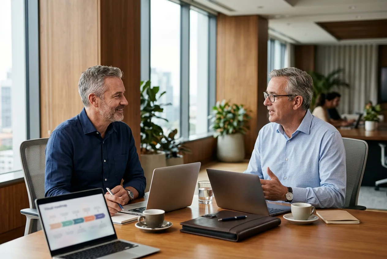 Long-term client working session with consulting team