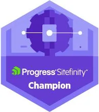 Progress Sitefinity Champion