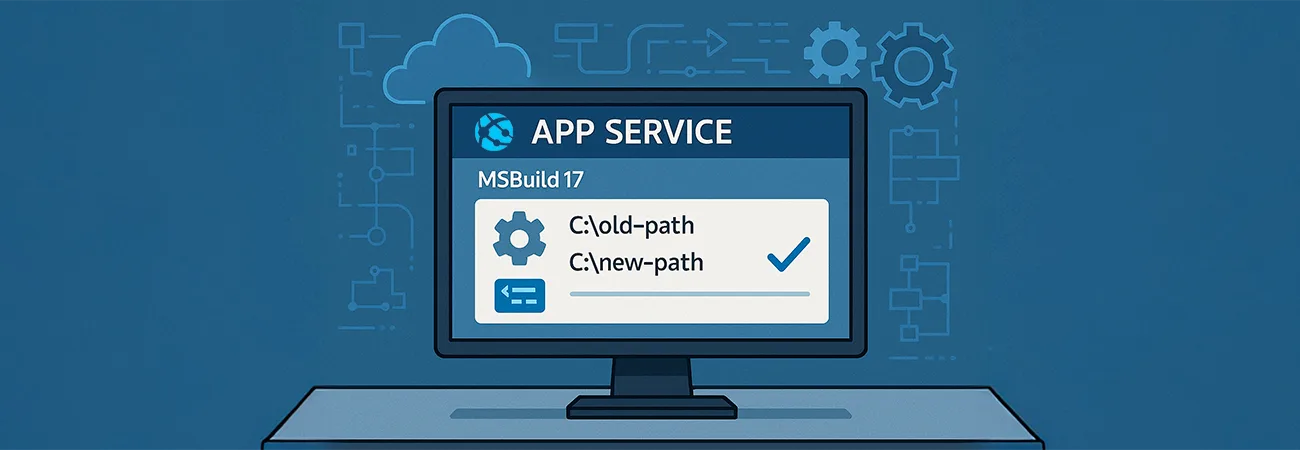 Managing MSBuild Version Updates in Azure App Services