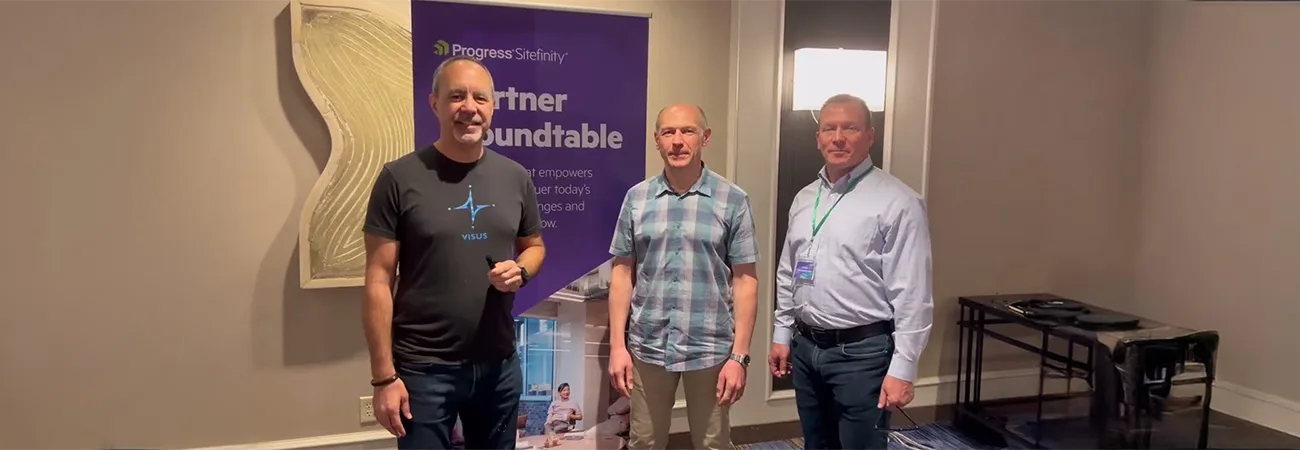 Visus Celebrates Progress Sitefinity and Znode Partnership
