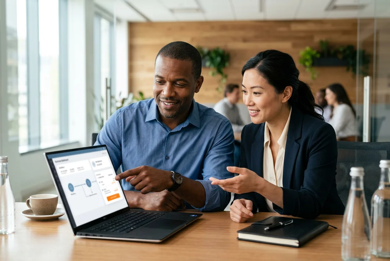 Custom software built around a business
