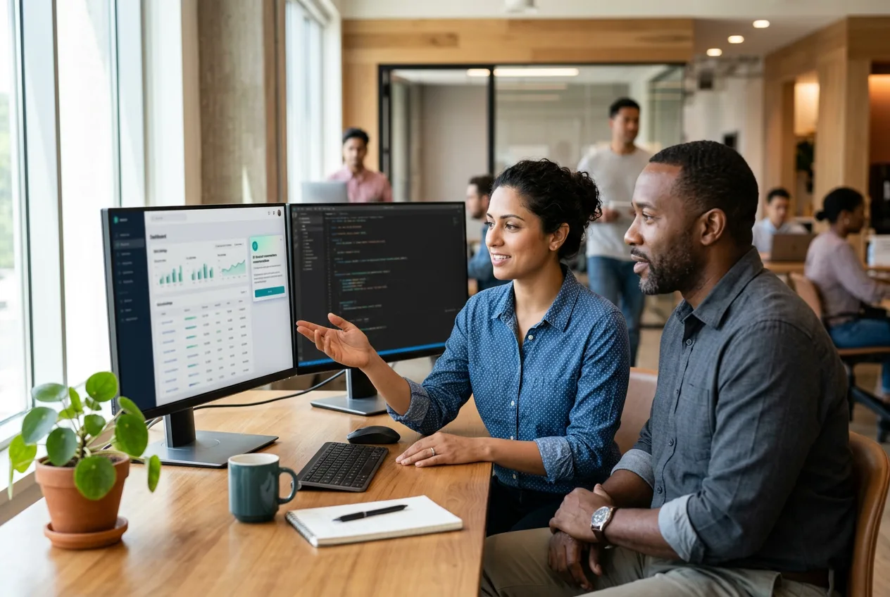 Modern custom application with AI-enabled capabilities
