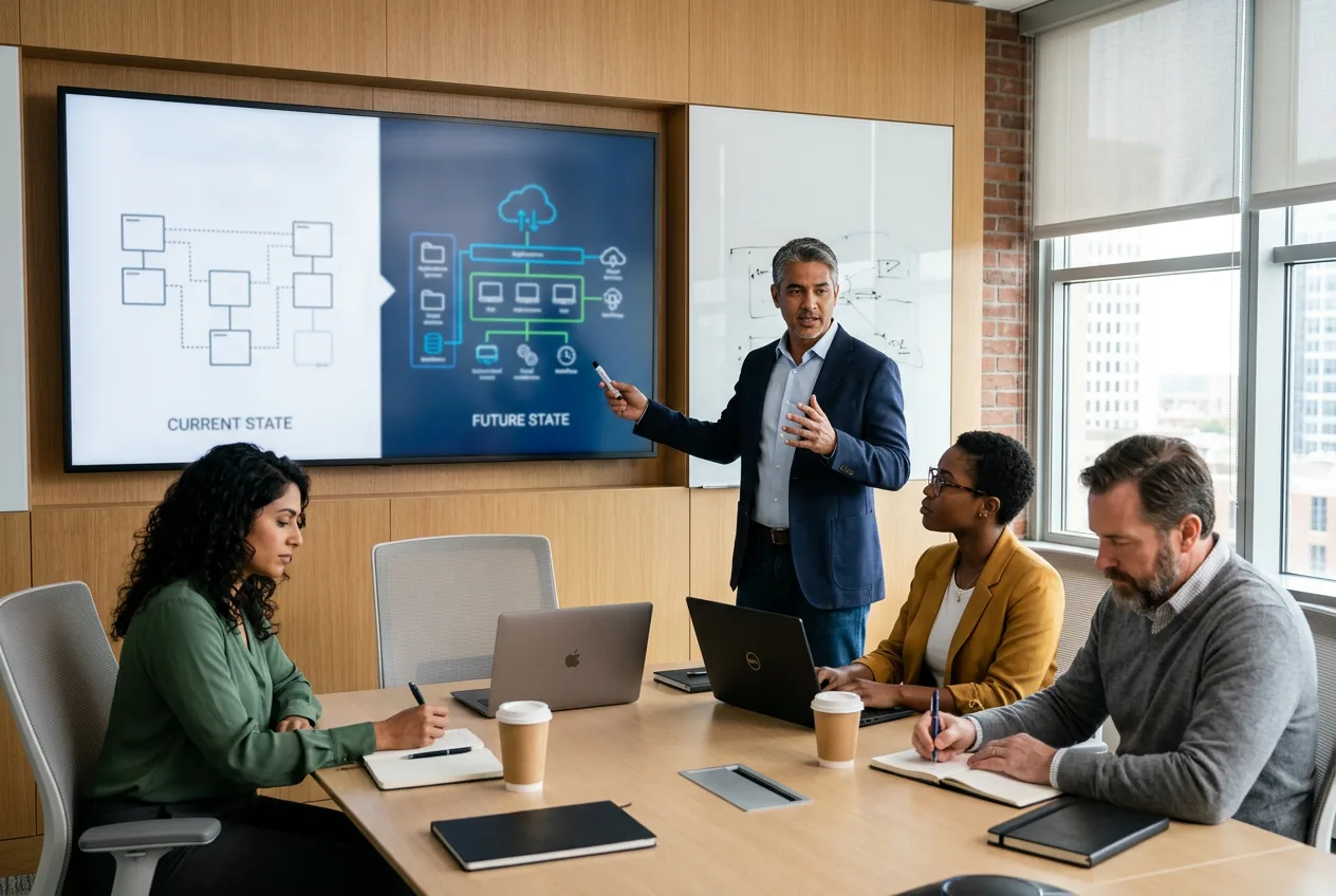 Modernizing applications, cloud infrastructure, and digital platforms